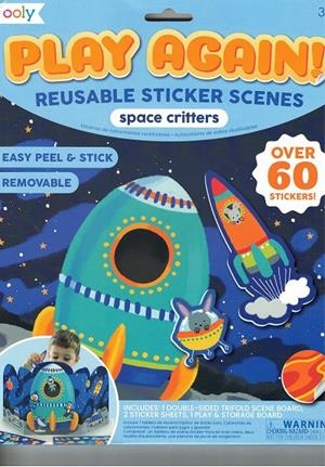 PLAY AGAIN STICKER SCENES SPACE 172002 | 810078031833 | Librería Castillón - Comprar libros online Aragón, Barbastro
