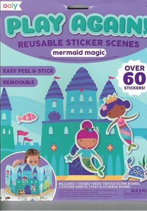 PLAY AGAIN STICKER SCENES MERMAID 172003 | 810078031840 | Librería Castillón - Comprar libros online Aragón, Barbastro