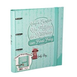 CARPETA DE ANILLAS 4A A4 CARPEBLOCK CON RECAMBIO LOVELY STORY MAPACHE ZORRO | 8435458008322 | LOVELY STORY | Librería Castillón - Comprar libros online Aragón, Barbastro