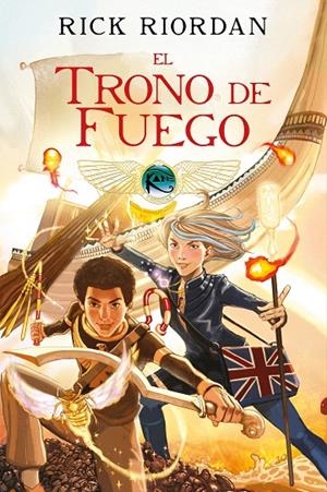 El trono de fuego (Las crónicas de los Kane [cómic] 2) | 9788417460891 | Orpheus Collar Rick Riordan | Librería Castillón - Comprar libros online Aragón, Barbastro