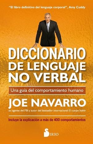 Diccionario de lenguaje no verbal | 9788417399535 | NAVARRO, JOE | Librería Castillón - Comprar libros online Aragón, Barbastro