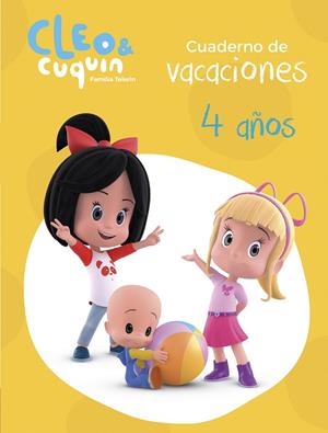 Cuaderno vacaciones Cleo y Cuquin - 4 años (Cleo y Cuquín. Actividades) | 9788448852597 | Varios autores | Librería Castillón - Comprar libros online Aragón, Barbastro