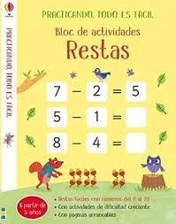 BLOC DE ACTIVIDADES RESTAS | 9781474967143 | VV.AA. | Librería Castillón - Comprar libros online Aragón, Barbastro