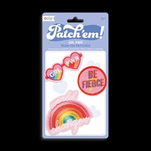 IRON ON PATCH TRIO - GIRL POWER | 810078031888 | Librería Castillón - Comprar libros online Aragón, Barbastro