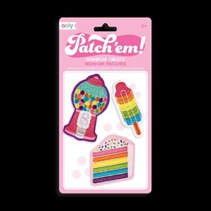 IRON ON PATCH TRIO - RAINBOW TREATS | 810078031956 | Librería Castillón - Comprar libros online Aragón, Barbastro