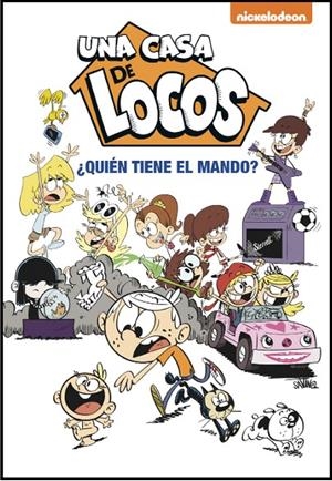 ¿Quién tiene el mando? (Una casa de locos. Cómic) | 9788448852979 | Nickelodeon | Librería Castillón - Comprar libros online Aragón, Barbastro