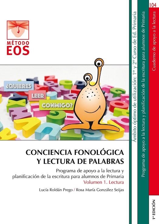 Conciencia Fonológica y Lectura de Palabras | 9788497278355 | Roldán Prego, Lucía/González Seijas, Rosa María | Librería Castillón - Comprar libros online Aragón, Barbastro