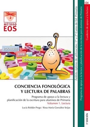 Conciencia Fonológica y Lectura de Palabras | 9788497278355 | Roldán Prego, Lucía/González Seijas, Rosa María | Librería Castillón - Comprar libros online Aragón, Barbastro