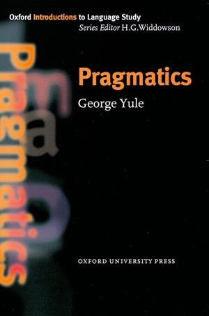 PRAGMATICS/INTRODUCTION LANGUAGE STUDY.           OXF | 9780194372077 | Librería Castillón - Comprar libros online Aragón, Barbastro