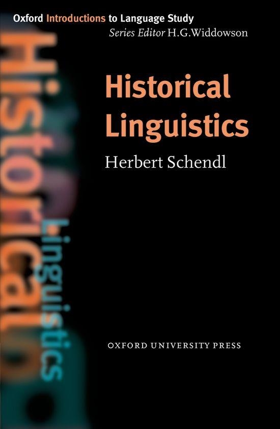 HISTORICAL LINGUISTICS.(INTRODUCTIONS LAGUANGE STUDY) | 9780194372381 | Librería Castillón - Comprar libros online Aragón, Barbastro