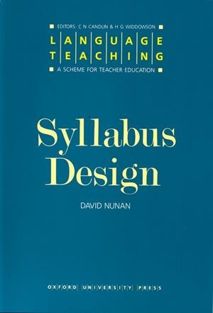 ^^SYLLABUS DESIGN.(LANGUAGE TEACHING) | 9780194371391 | Librería Castillón - Comprar libros online Aragón, Barbastro
