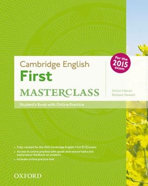 (15).FCE MASTERCLASS STUDENTS (+OSP EXAMS PACK) | 9780194512688 | Librería Castillón - Comprar libros online Aragón, Barbastro