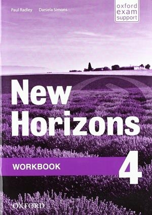 (11).NEW HORIZONS 4 WB | 9780194134644 | Librería Castillón - Comprar libros online Aragón, Barbastro