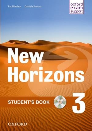 (12).NEW HORIZONS 3 (STUDENT'S BOOK +CD) | 9780194134583 | Librería Castillón - Comprar libros online Aragón, Barbastro