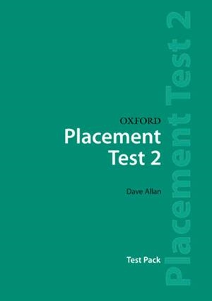 OXF.PLACEMENT TEST 2.(PACK) | 9780194309011 | Librería Castillón - Comprar libros online Aragón, Barbastro