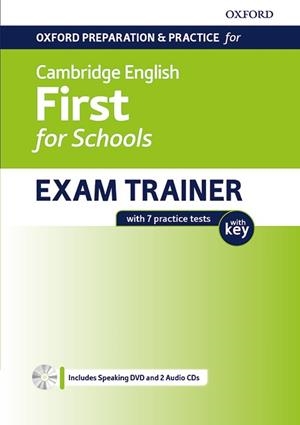 (17).(ST+KEY).ENG.FIRST FOR SCHOOLS EXAM TRAINER (OX.PREP) | 9780194115209 | Librería Castillón - Comprar libros online Aragón, Barbastro