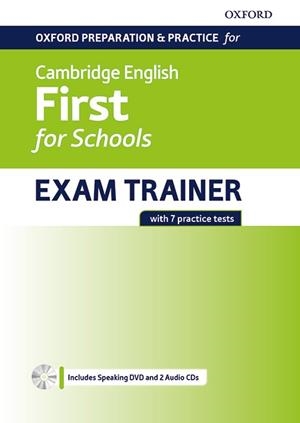(17).(ST-KEY).ENG.FIRST FOR SCHOOLS EXAM TRAINER (OX.PREP) | 9780194115124 | Librería Castillón - Comprar libros online Aragón, Barbastro