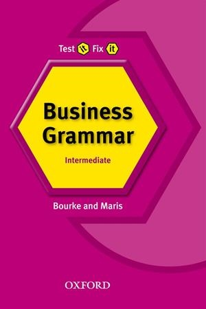 TEST IT FIX IT.(BUSINESS GRAMMAR).INTERMEDIATE | 9780194392068 | Librería Castillón - Comprar libros online Aragón, Barbastro