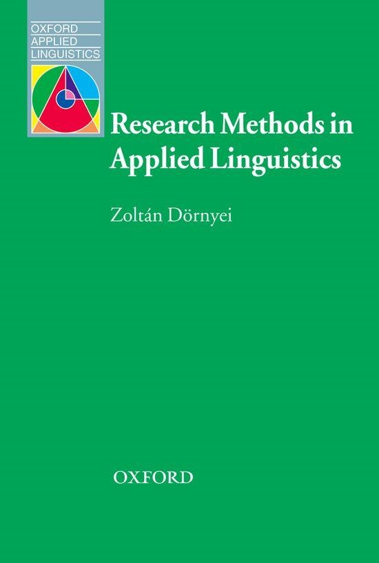 RESEARCH METHODS IN APPLIED LINGUISTICS | 9780194422581 | Librería Castillón - Comprar libros online Aragón, Barbastro