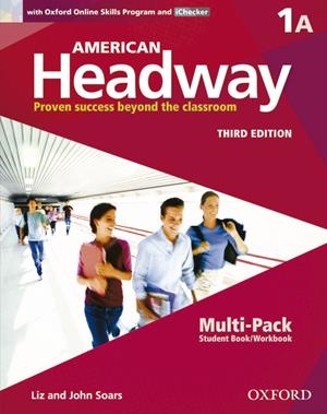 (15).AMERICAN HEADWAY 1 MULTIPACK A 3ED | 9780194725712 | Librería Castillón - Comprar libros online Aragón, Barbastro
