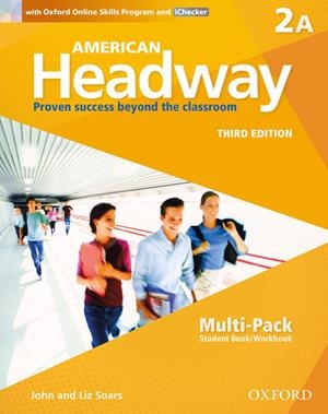 (15).AMERICAN HEADWAY 2 MULTIPACK A 3ED | 9780194725934 | Librería Castillón - Comprar libros online Aragón, Barbastro