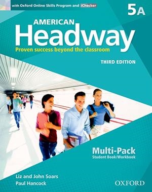 (16).AMERICAN HEADWAY 5 MULTIPACK A 3ED | 9780194726627 | Librería Castillón - Comprar libros online Aragón, Barbastro