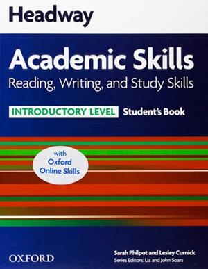 HEADWAY ACADEMIC SKILLS INTR.READING WRITING +ONLINE SKILLS | 9780194741958 | Librería Castillón - Comprar libros online Aragón, Barbastro