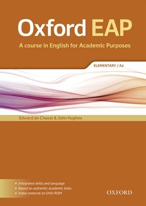 OXFORD GRAMMAR FOR EAP ELEMENTARY.(ST+DVD).ACADEMIC PURPOSE | 9780194002042 | Librería Castillón - Comprar libros online Aragón, Barbastro