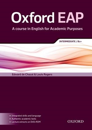 (13).OXFORD GRAMMAR FOR EAP INTER.(ST+DVD).ACADEMIC PURPOSE | 9780194002011 | Librería Castillón - Comprar libros online Aragón, Barbastro