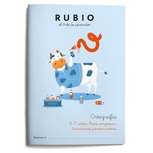 ORTOGRAFÍA RUBIO 1   6-7 AÑOS | 9788417427139 | Librería Castillón - Comprar libros online Aragón, Barbastro