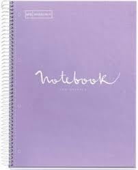 CUADERNO NB-1 A4 80H CLA 90G EMOTIONS LAVANDA MIQUELRIUS | 8422593460559 | Anónimo | Librería Castillón - Comprar libros online Aragón, Barbastro