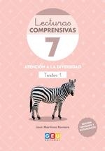 LECTURAS COMPRENSIVAS 7 | 9788417748401 | MARTINEZ ROMERO, JOSE | Librería Castillón - Comprar libros online Aragón, Barbastro