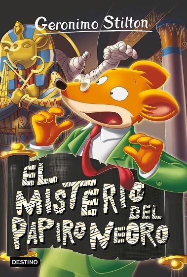 El misterio del Papiro Negro - Geronimo Stilton 77 | 9788408214793 | Stilton, Geronimo | Librería Castillón - Comprar libros online Aragón, Barbastro