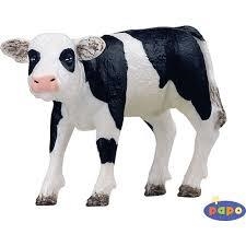 FIGURA PAPO TERNERO BLANCO Y NEGRO | 3465000510145 | Librería Castillón - Comprar libros online Aragón, Barbastro