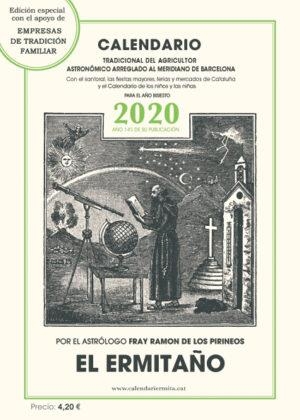 CALENDARIO EL ERMITAÑO 2020 | 9780002839877 | FRAY RAMON DE LOS PIRINEOS | Librería Castillón - Comprar libros online Aragón, Barbastro