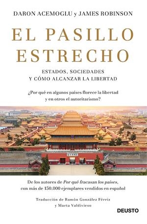 El pasillo estrecho | 9788423430819 | Acemoglu, Daron ; Robinson, James A. | Librería Castillón - Comprar libros online Aragón, Barbastro