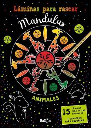 Láminas para rascar Mandalas - Animales | 9789403213538 | BALLON | Librería Castillón - Comprar libros online Aragón, Barbastro