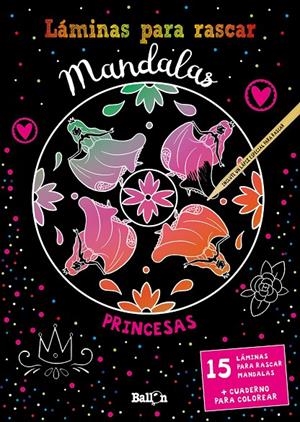 Láminas para rascar Mandalas - Princesas | 9789403213514 | BALLON | Librería Castillón - Comprar libros online Aragón, Barbastro
