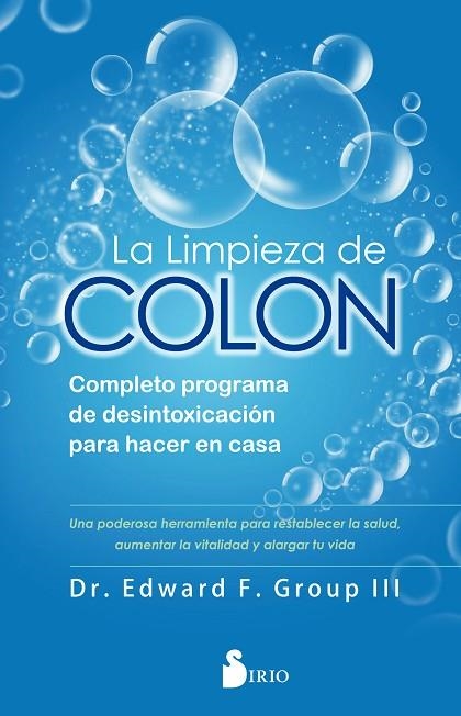 La limpieza de colon | 9788418000027 | GROUP, EDWARD F | Librería Castillón - Comprar libros online Aragón, Barbastro