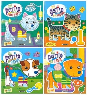 Cuido a mis mascotas - 4 títulos surtidos | 9788467766233 | Busquets, Carmen | Librería Castillón - Comprar libros online Aragón, Barbastro