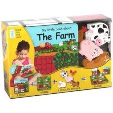 MY LITTLE BOOK ABOUT THE FARM.(CAJA PUZZLE OBRA) | 9788778845771 | Librería Castillón - Comprar libros online Aragón, Barbastro
