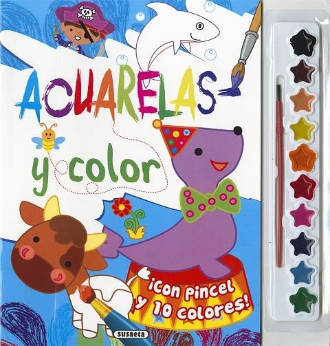 Acuarelas y color | 9788467768848 | Ediciones, Susaeta | Librería Castillón - Comprar libros online Aragón, Barbastro