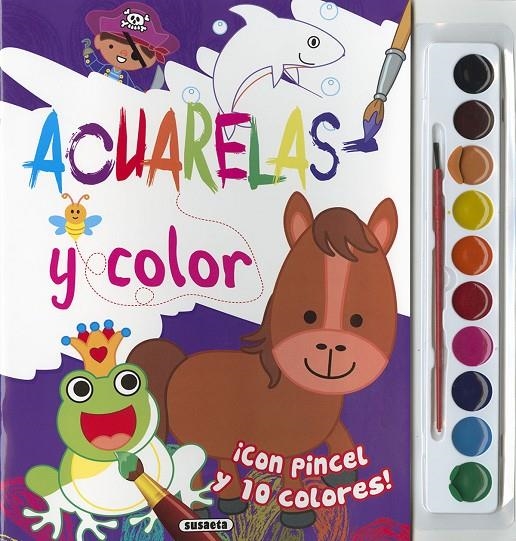 Acuarelas y color | 9788467768879 | Ediciones, Susaeta | Librería Castillón - Comprar libros online Aragón, Barbastro