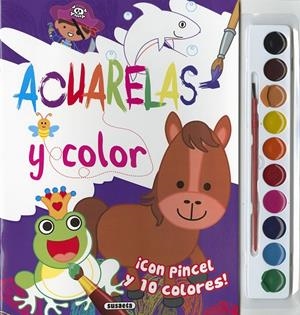 Acuarelas y color | 9788467768879 | Ediciones, Susaeta | Librería Castillón - Comprar libros online Aragón, Barbastro