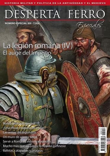 DESPERTA FERRO ESPECIALES 13 : LEGION ROMANA IV | 8423793703491 | VARIOS AUTORES | Librería Castillón - Comprar libros online Aragón, Barbastro