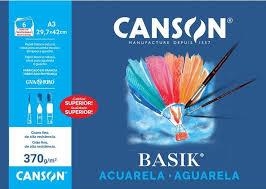 LAMINAS ACUARELA BASIC A3 (MINI PACKS 6 UN.) 370GR. | 8422714023939 | Librería Castillón - Comprar libros online Aragón, Barbastro
