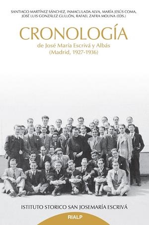 Cronología de Jose María Escrivá y Albás | 9788432152146 | Martínez Sánchez, Santiago/Alva, Inmaculada/Coma, M.ª Jesús/González Gullón, José Luis/Zafra Molina, | Librería Castillón - Comprar libros online Aragón, Barbastro