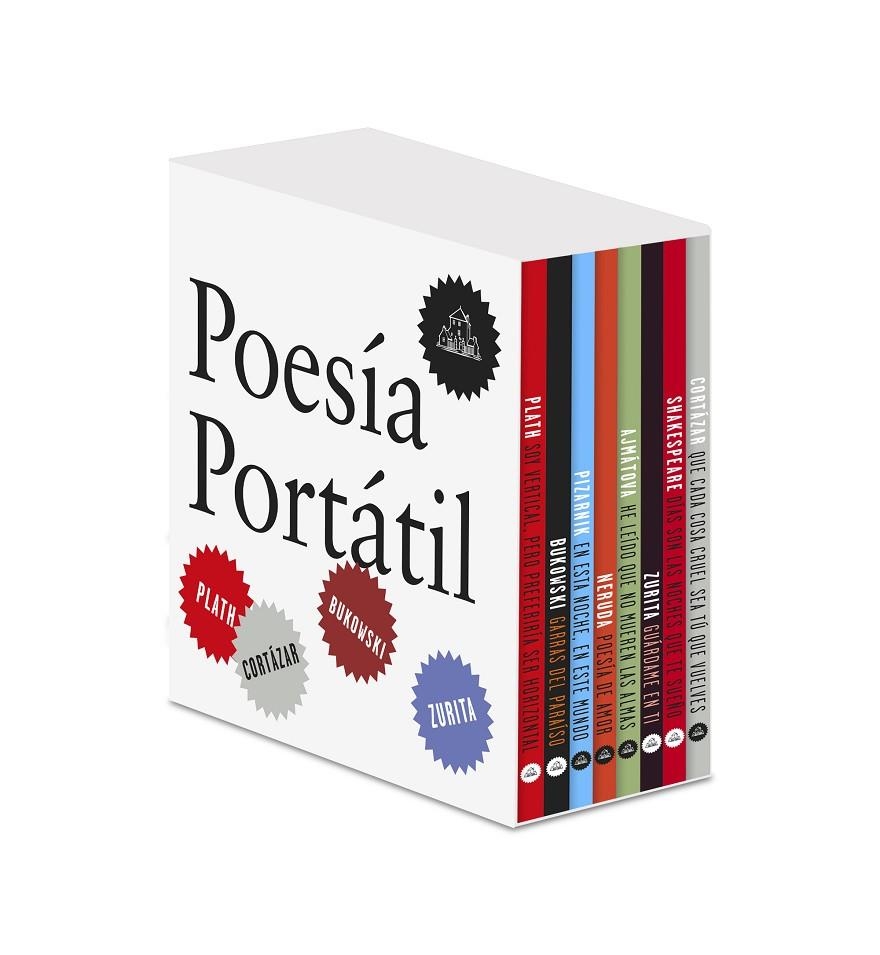 Poesía Portátil (Cortázar | Shakespeare | Zurita | Ajmátova | Neruda | Pizarnik | 9788439737285 | Varios autores, | Librería Castillón - Comprar libros online Aragón, Barbastro