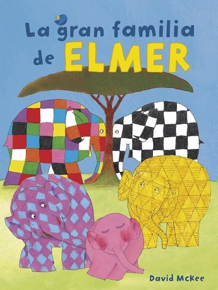La gran familia de Elmer (Colección Elmer. Pequeñas manitas.) | 9788448855369 | David McKee | Librería Castillón - Comprar libros online Aragón, Barbastro