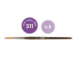 PINCEL MILAN 311 8 SINTETICO REDONDO 80468 | 8411574804680 | Librería Castillón - Comprar libros online Aragón, Barbastro